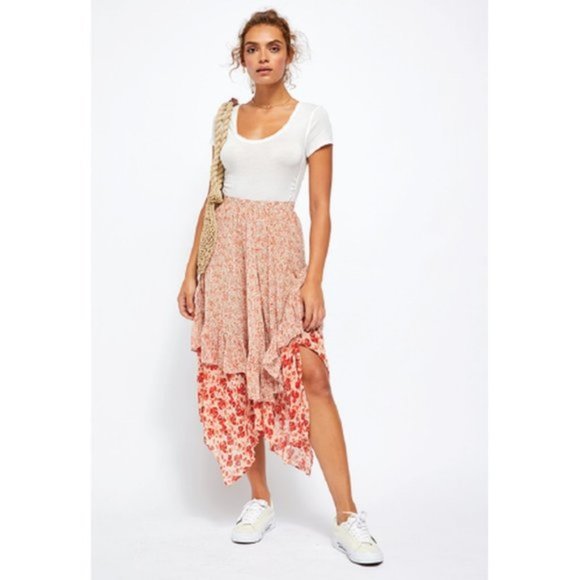 Free People Dresses & Skirts - Free People Zuma Midi Skirt
